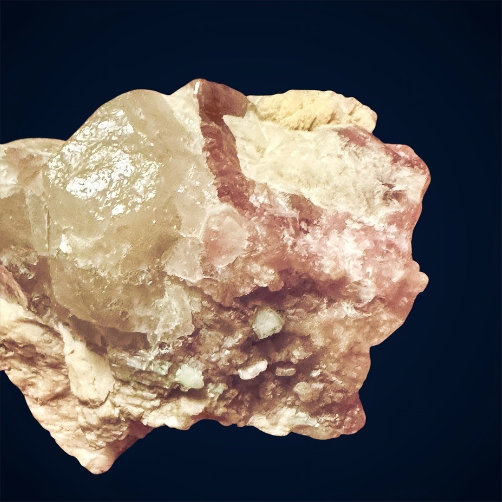 Pink Tourmaline Gem Lepidolite in Milky Quartz Feldspar Natural Crystal Matrix - Picture 9 of 16